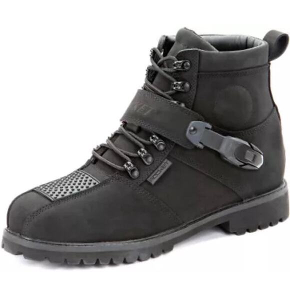 Joe Rocket Big Bang 2.0 Mens Size 8 Motorcycle Riding Boots Black 1287-0011 main image 8